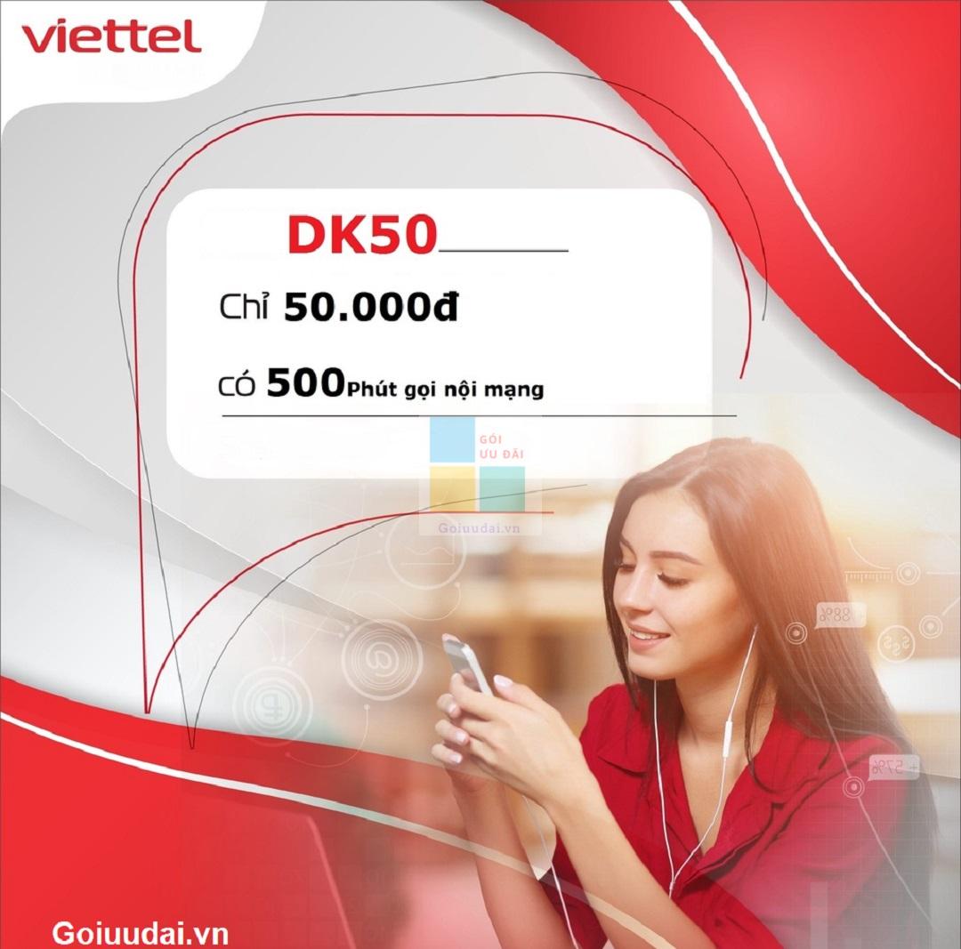 đăng ký dk50 viettel 