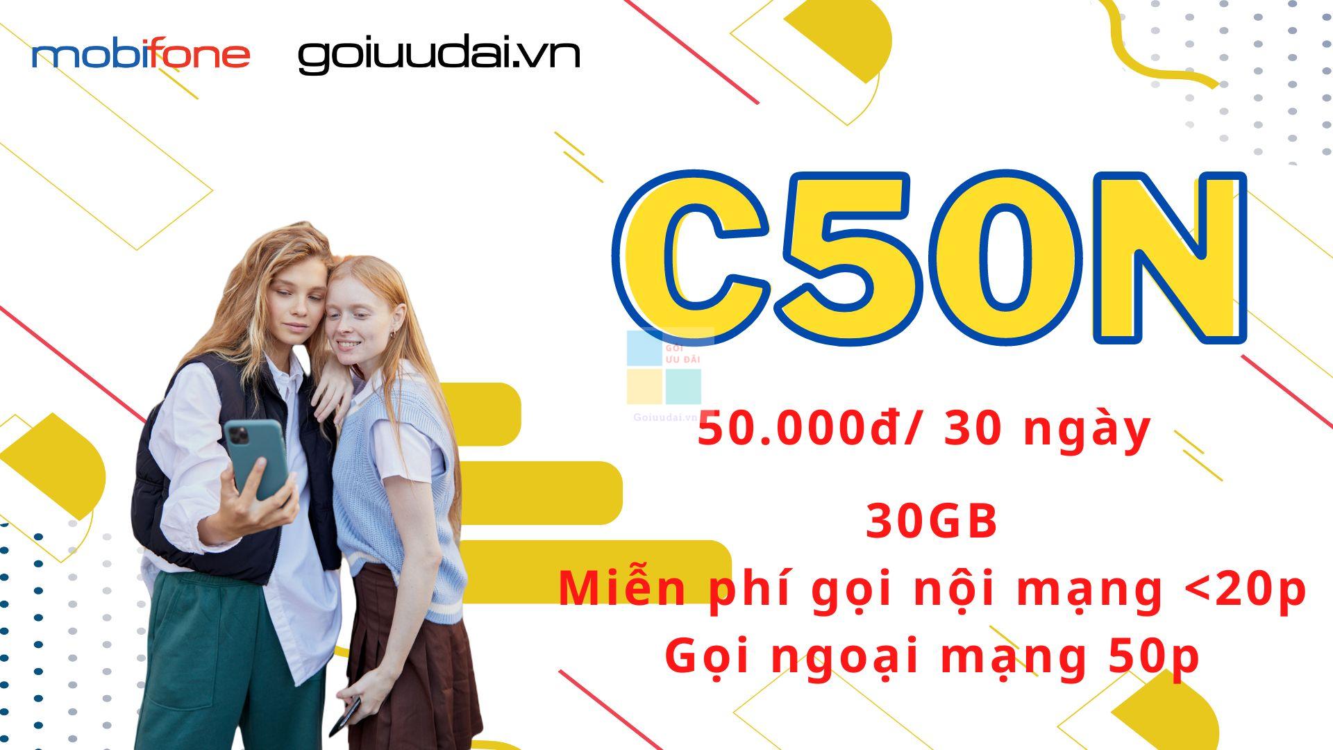 2. gói C50N Mobifone