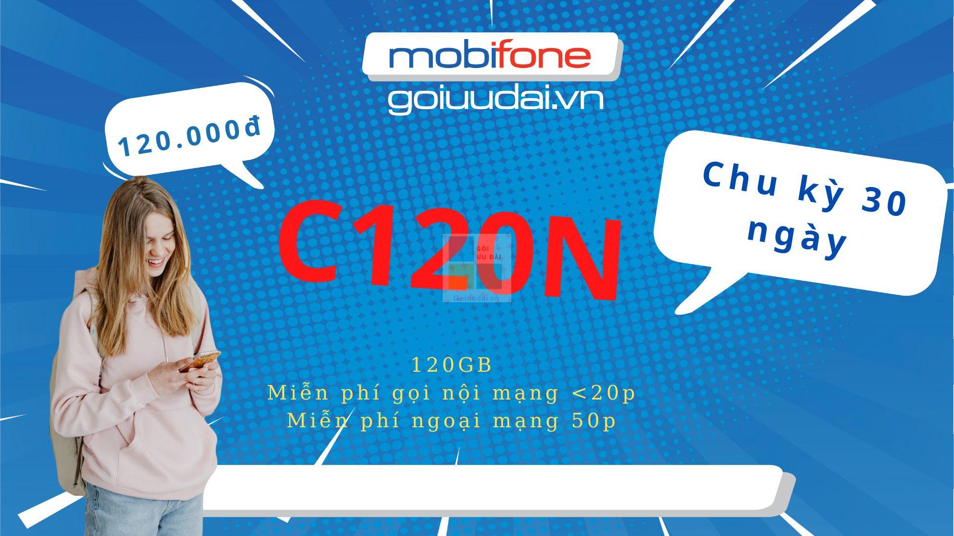 gói c120n mobifone