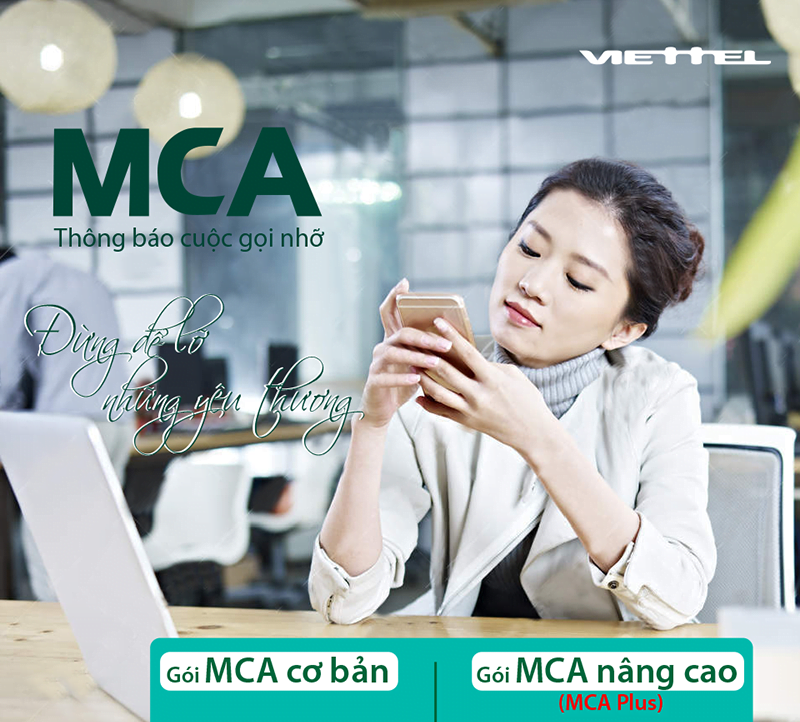 Hướng dẫn đăng ký và sử dụng cuộc gọi nhỡ MCA Viettel 