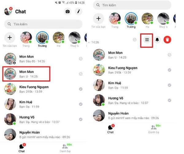 Hướng dẫn các cách ghim tin nhắn Messenger, ẩn tin nhắn và bỏ qua tin nhắn