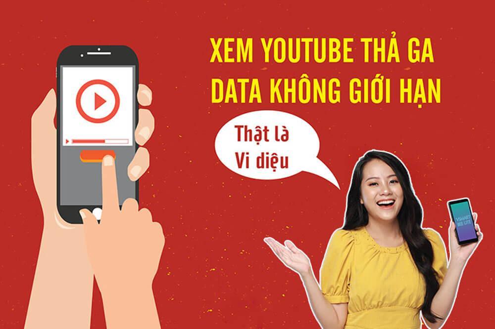Đăng ký ngay gói YT1 mobifone - YT1 Viettel và gói xem youtube DATA IP Vinaphone