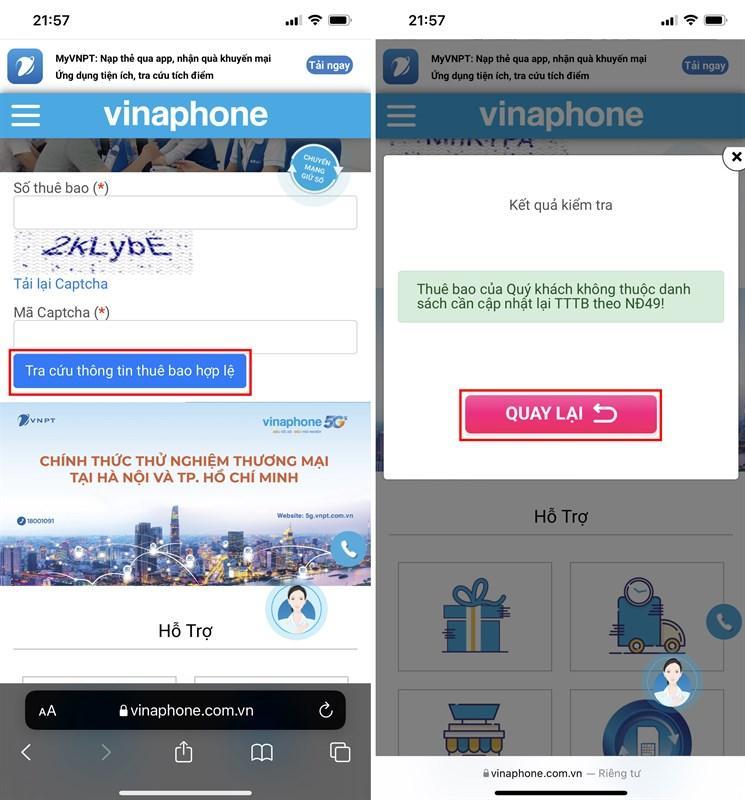 Hướng dẫn cách tra cứu thông tin thuê bao Viettel, VinaPhone và MobiFone tránh bị khoá SIM